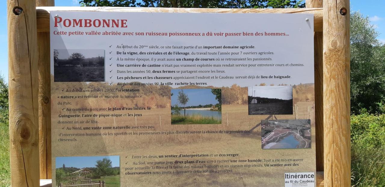 Charmant Logement Avec Piscine Bergerac Zewnętrze zdjęcie